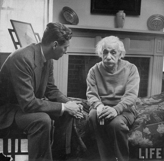 Einstein and his therapist