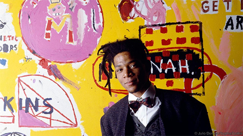 the artist Basquiat