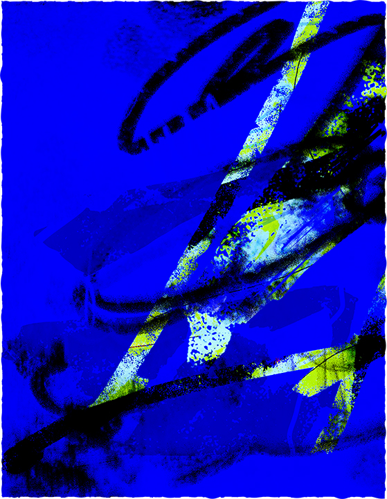 fine art limited edition print: Royal Blues