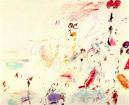 Cy Twombly painting